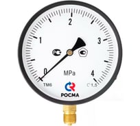Манометр РОСМА ТМ-610Р.00 радиальный (0-0.06МПа) G1/2 1.5, ДК150мм D070-06323