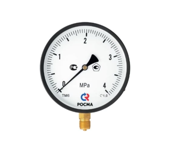 Манометр РОСМА ТМ-610Р.00 (0-0.6МПа) М20х1.5 1.0 150мм, радиальный, кл. точн. 1.0 D070-07793