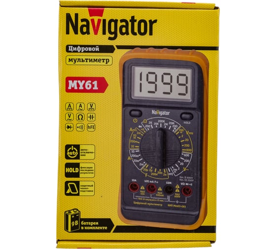 Мультиметр Navigator NMT-Mm03-061 MY61 93147