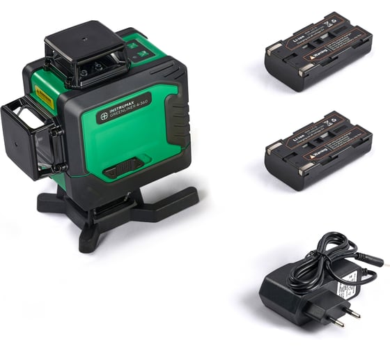 Лазерный уровень INSTRUMAX GL 4-360 BAZA SET (2АКБ) IM0183_К2
