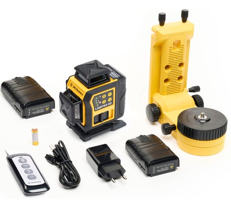 Профессиональный лазерный уровень INSTRUMAX LINEPRO 4D Professional SET (2АКБ) IM0176_К2