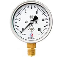 Мановакуумметр РОСМА КМВ-22Р радиальный (-1-3кПа) 1.5, ДК100мм D070-06468