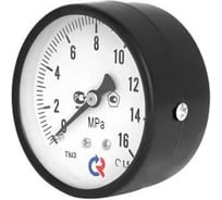 Манометр РОСМА ТМ-320Р.00 радиальный (0-0.4МПа) G1/4 1.5, ДК63мм, виброустойчивый, сухой D070-03711