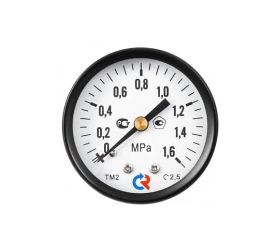 Манометр Росма ТМ-210Т.00 (0-10МПа) G1/4 2.5 50мм, тип ТМ-210Т, осевой, кл. точн. 2.5 D070-07695 1