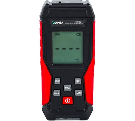 Измеритель температуры с выносным зондом Verdo TR1101 K-типа, 1 канал с поверкой TR111010-СП