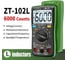 Мультиметр-автомат индуктивность ёмкость частота ZOYI ZT-102L NCV Z109 5