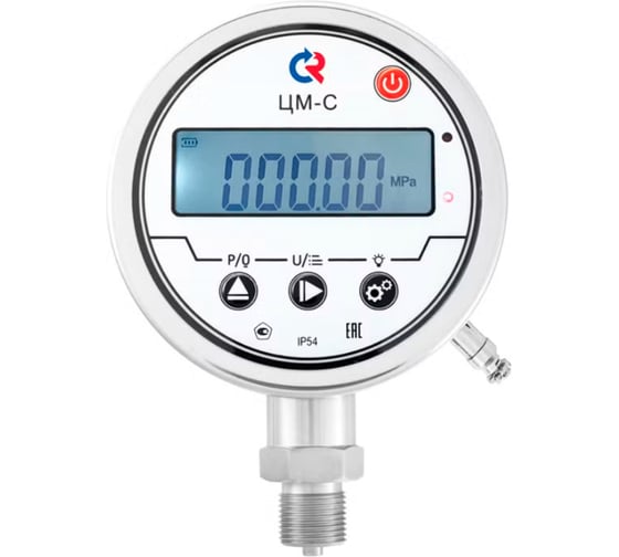 Манометр цифровой Росма ЦМ-С-И-521Р (0-4МПа) М20х1.5 0.25 24В 4-20+2PNP D070-09875