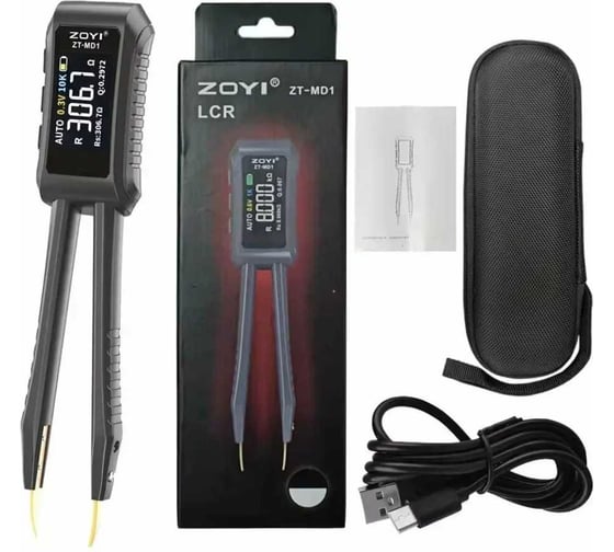 Мостовой ZOYI ZT-MD1 LCR метр для SMD компонентов Z102