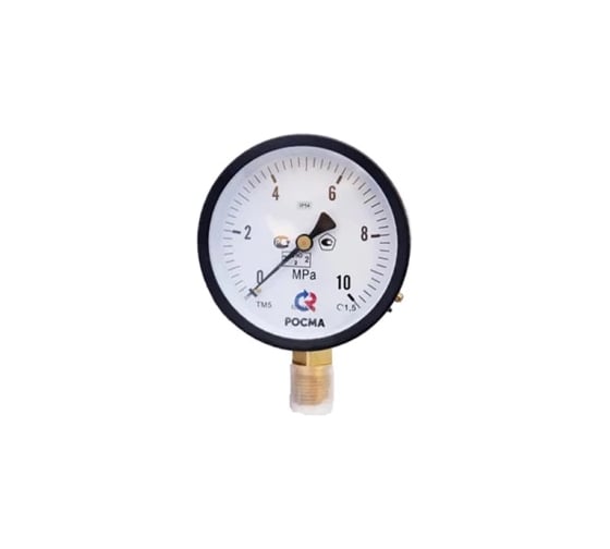 Манометр Росма общетехнический ТМ-510Р.00 IP54 (0-10МПа) G1/2 1.5 D070-07786