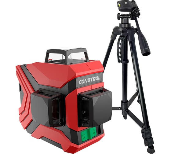 Лазерный нивелир Condtrol GFX360-3 + Штатив H140 с элевационной головкой (1/4) 1-2-364