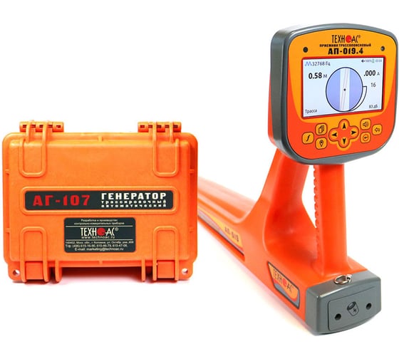 Трассоискатель ООО Техно-Ас с цветным экраном Успех АГ-309.30Ц 00-Б0010633