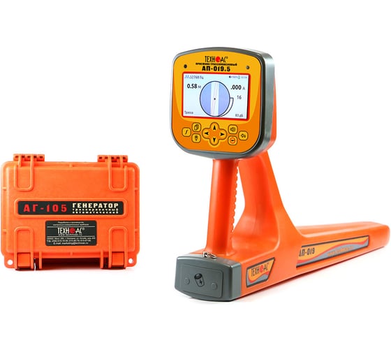 Трассоискатель ООО Техно-Ас с цветным экраном и функцией сохранения GPS/ГЛОНАСС координат Успех АГ-309.15ЦК 00-Б0010632