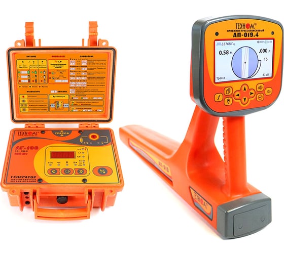 Трассоискатель для геодезистов ООО Техно-Ас Успех АГ-309.50Ц с клещами CI-108/100 00-Б0010638