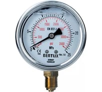 Манометр гидравлический Garwin 0-250 атм 63 мм G1/4 глицериновый для наборов серии A85 A85650-250