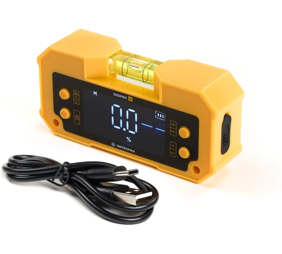 Уклономер INSTRUMAX электронный профессиональный двухосевой магнитный DIGIPRO L IM0233