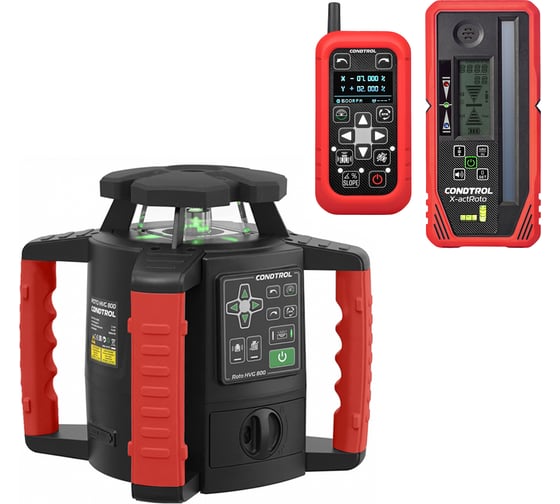 Ротационный лазерный нивелир Condtrol ROTO HVG 800 DS 7-2-147