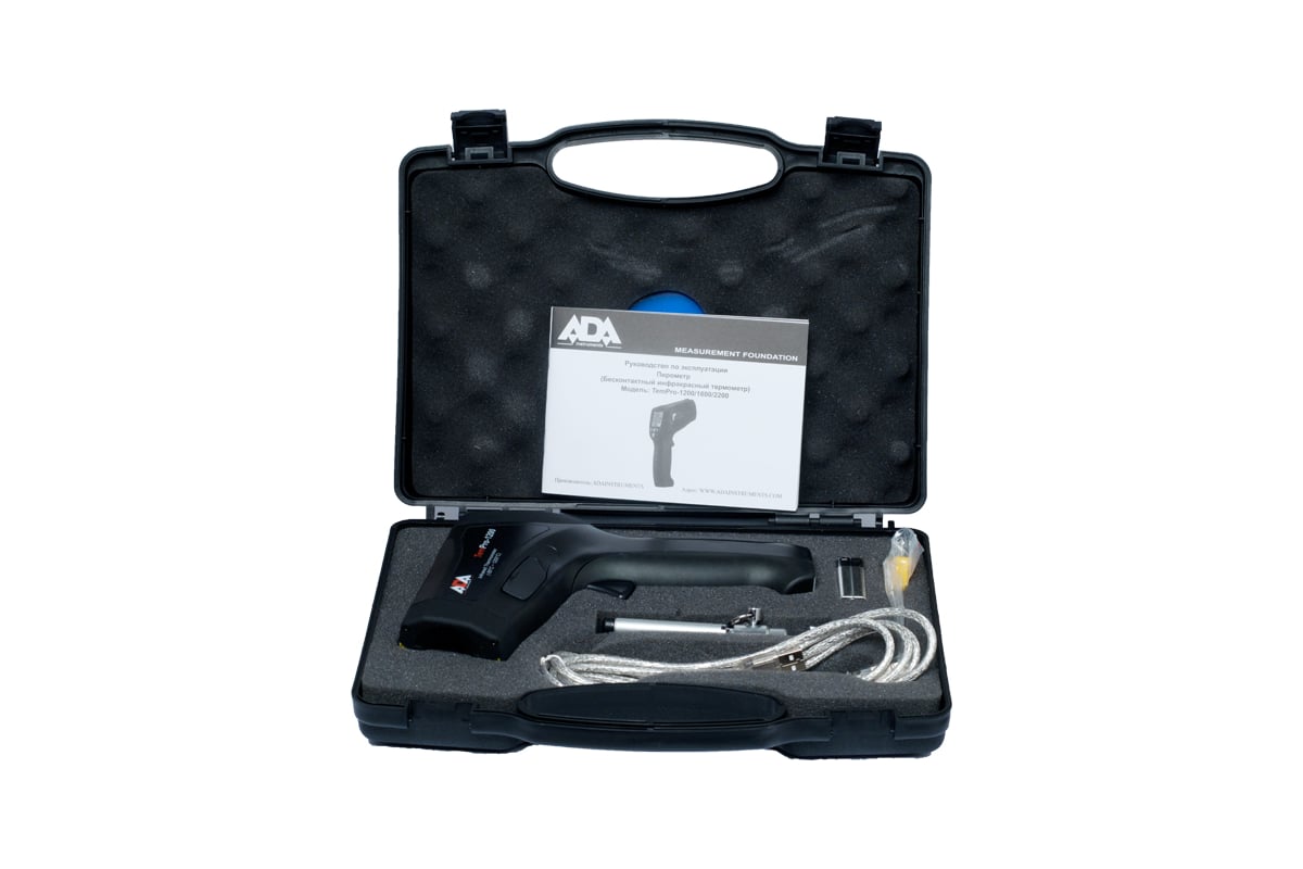 Инфракрасный пирометр ADA TemPro 1200 А00127 - выгодная цена, отзывы ...