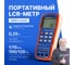 LCR-метр портативный VERDO LH2301, базовая погрешность 0,25%, измерение C, L, R, компаратор, авторежим, тестовый сигнал 0,6 В на частотах 10 Гц, 120 Гц, 1 кГц, 10 кГц, питание 9 В, miniUSB (SCPI) LH230100 2