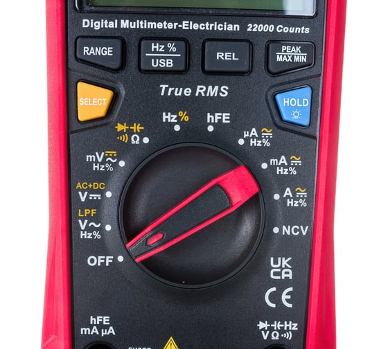 Цифровой мультиметр с функцией True RMS UNI-T UT161E 00-00007287