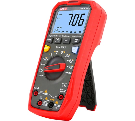 Цифровой мультиметр с функцией UT161B  UNI-T True RMS 00-00007285