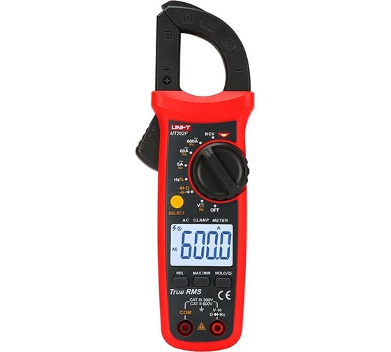 Токоизмерительные цифровые клещи UNI-T UT202F 00-00007282