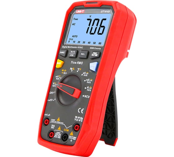 Цифровой мультиметр с функцией True RMS UNI-T UT161D 00-00007286