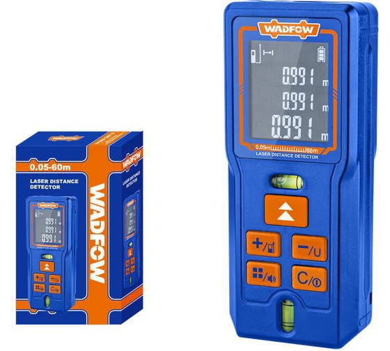 Дальномер лазерный WADFOW 0.05-60 м 40 WDL1506