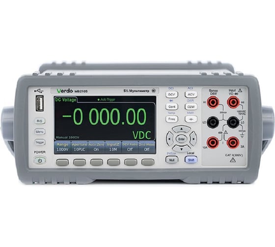 Мультиметр настольный Verdo VERDO MB2105 5 1/2 разряда, погрешность 0,01% с поверкой MB210500-СП