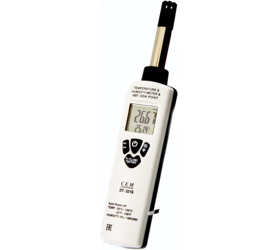Цифровой термогигрометр с поверкой СЕМ DT-321S 686047