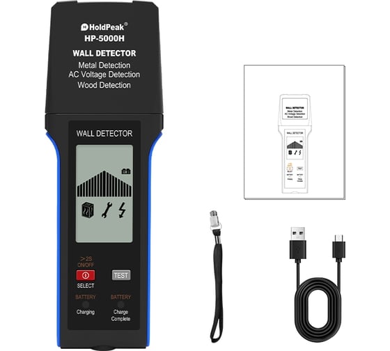 Детектор проводки HoldPeak HP-5000H
