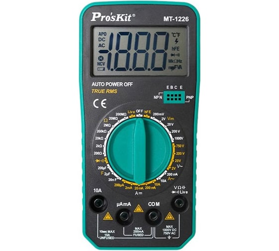 Цифровой мультиметр Pro'sKit ProsKit MT-1226 00453990