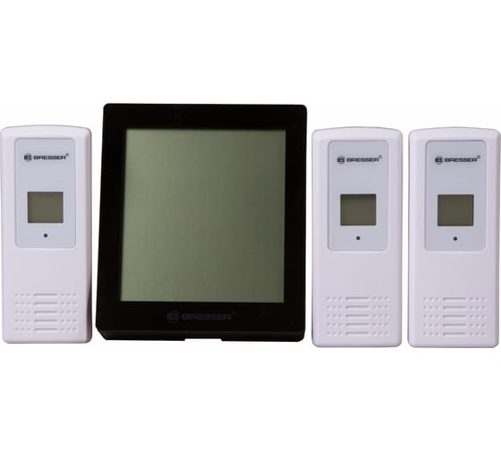 Метеостанция Bresser Temeo Hygro Quadro, черная 73257