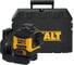Аккумуляторный лазерный нивелир Dewalt DCLE34031N, 18 В, зеленый луч, 40 м, без АКБ и ЗУ, в кейсе () DCLE34031N-XJ 2