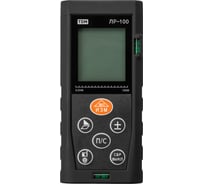 Лазерная рулетка TDM ELECTRIC ЛР-100 дальность 100 м, точность 2 мм, подсветка, IP54, 2хAAA, “Алмаз” SQ1018-0203