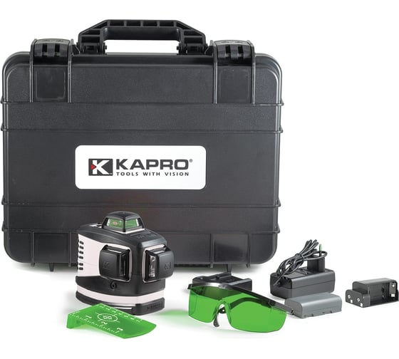 Лазерный уровень Kapro зеленый луч 3D 883HG
