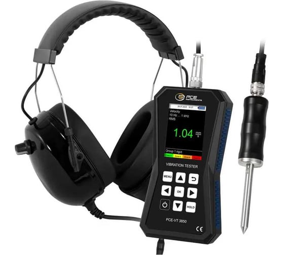 Виброметр LASERTECH VT-3850 S PCE 7841917