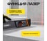 Уровень-угломер электронный с лазером и магнитами TECHNICOM 2 дисплея боковой и верхний TC-LA907 12