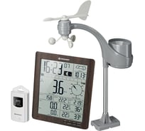 Метеостанция Bresser ClimaTemp XXL в корпусе под дерево 75312