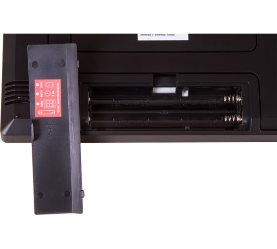 Метеостанция Bresser JC LCD  настенные часы, с радиоуправлением, черная 73267