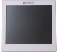 Метеостанция Bresser TemeoTrend JC LCD настенные часы, с радиоуправлением, белая 73268
