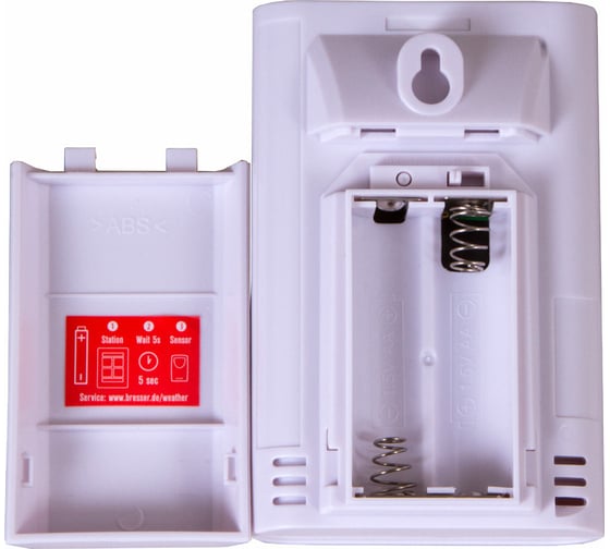 Метеостанция Bresser TemeoTrend JC LCD настенные часы, с радиоуправлением, белая 73268
