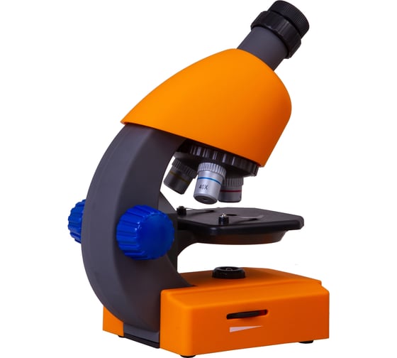 Микроскоп Bresser Junior 40–640x, с набором для опытов, в кейсе 74326