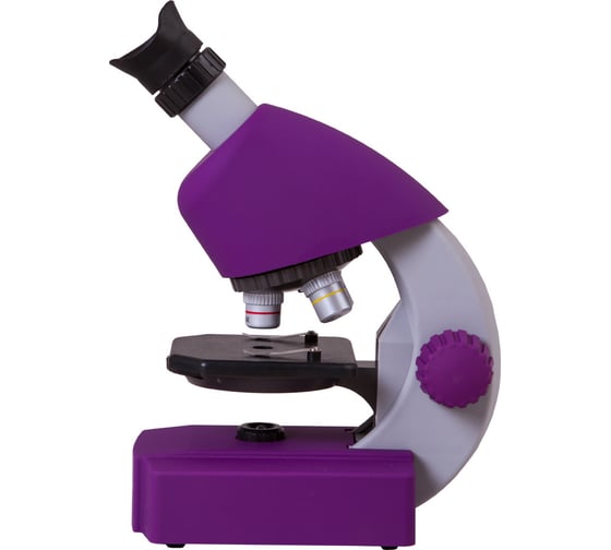 Микроскоп Bresser Junior 40x-640x, фиолетовый 70121