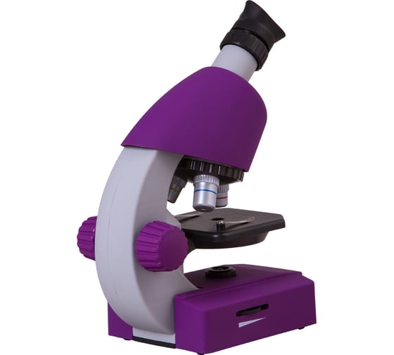 Микроскоп Bresser Junior 40x-640x, фиолетовый 70121