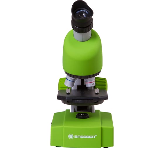 Микроскоп Bresser Junior 40x-640x, зеленый 70124