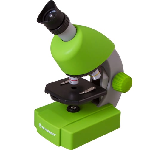Микроскоп Bresser Junior 40x-640x, зеленый 70124