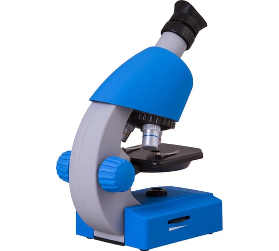 Микроскоп Bresser Junior 40x-640x, синий 70123