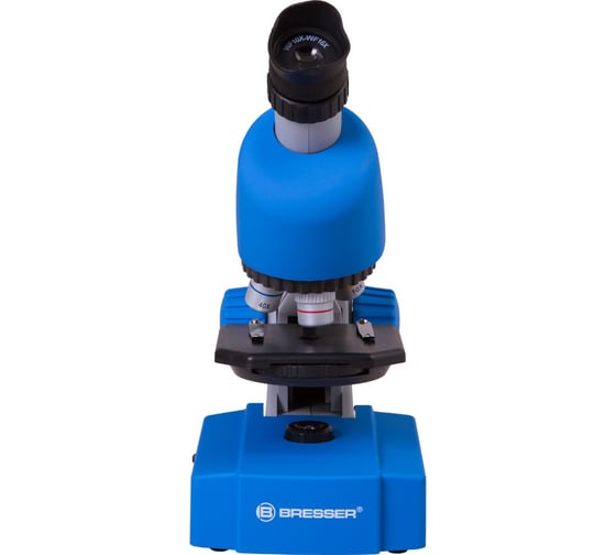 Микроскоп Bresser Junior 40x-640x, синий 70123