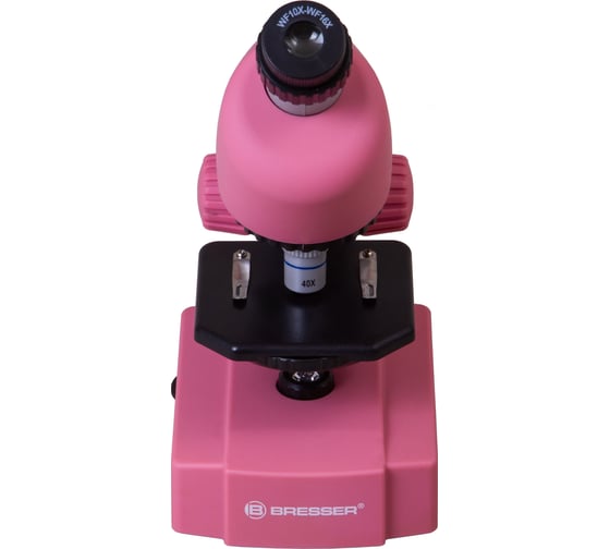 Микроскоп Bresser Junior 40–640x, розовый 70537