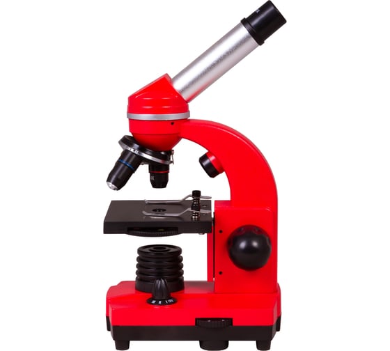 Микроскоп Bresser Junior Biolux SEL 40–1600x, красный 74320